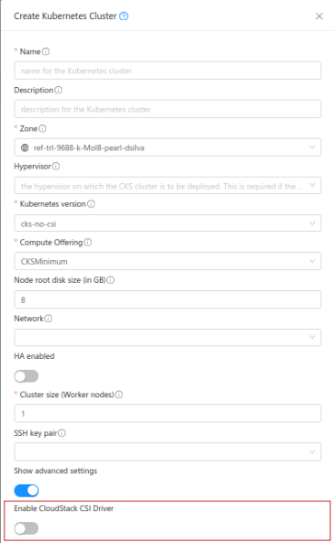 CloudStack CSI Driver — Apache CloudStack 4.22.0.0 documentation